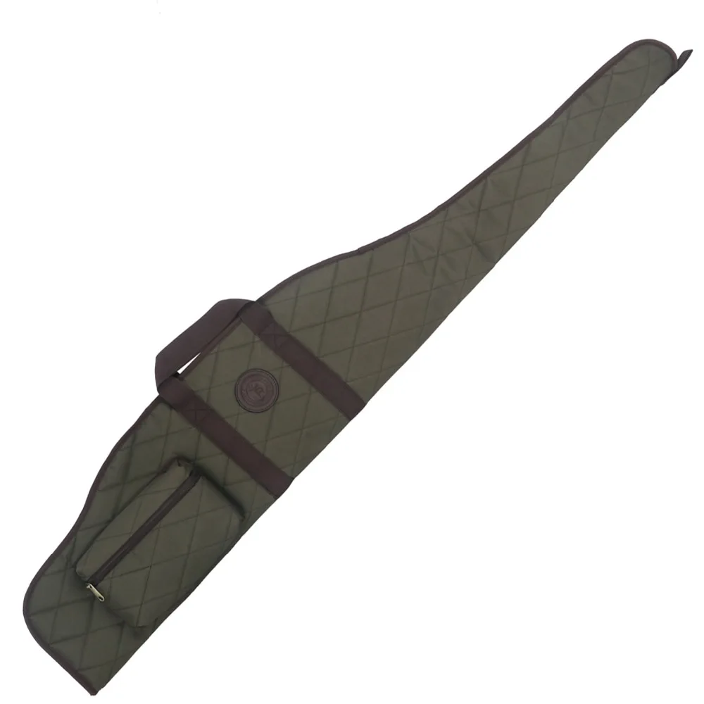 Tourbon Memburu Aksesori Taktikal Heavy Duty Rifle Gun Slip Nylon Shoulder Cartridge Pouch Carrying Case Gun Bag