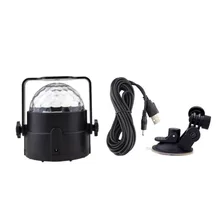 LEDGOO Stage Lights Effect Mini Rgb Led Crystal Magic Ball Lamp Car DJ Home Party USB Projection Light Lumiere