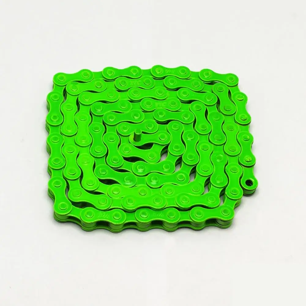 Cheap Dead Fly Bicycle Color Chain Road Bike Bicycle Dead Fly Single Speed Chain Bicycle Chain Riding Supplies Accessories 2