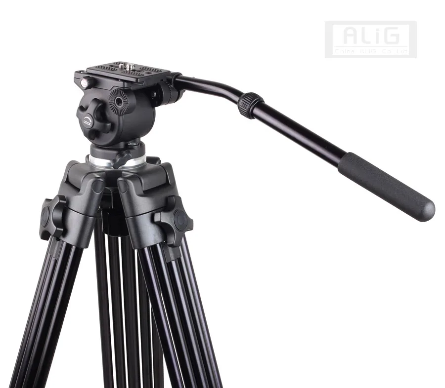 Профессиональный штатив для видеокамеры DV DSLR с жидкостной головкой 5D Mark III IV 5DS 6D