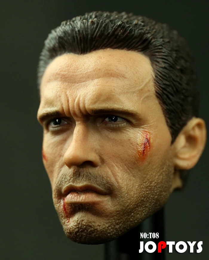 

JOPTOYS 1/6 Arno Battle Damage Edition Head Sculpt for 12inch Hottoys Action Figure DIY