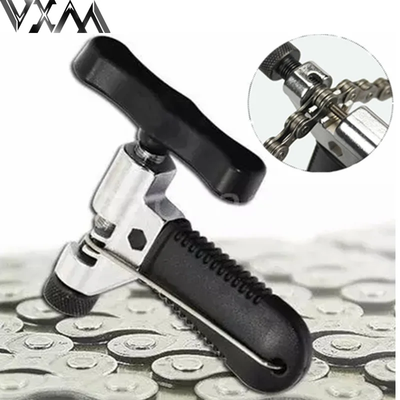 

VXM Carbon Steel Portable Bicycle Chain Breaker Splitter Cutter Bike Hand Repair Removal Tool Bicycle Chain Pin Splitter Device
