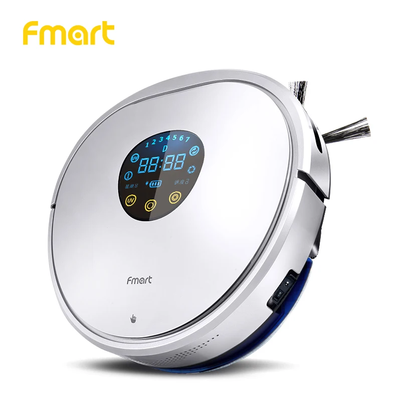

Fmart Robot Vacuum Cleaner UV Dust Sterilize 1000Pa Suction Wet Mopping With Selfcharge Remote Control PYLOSOS YZ-U1S