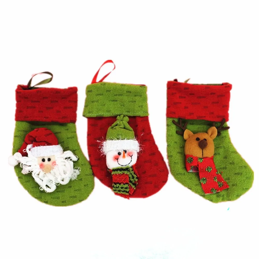 3pcslot-New-Year-Christmas-Socks-Packing-Decoration-Tree-Small-Lot-Santa-Claus&Snowman&Deer-Ornament-Christmas-Supplies18cm-Height-KC1243 (3)