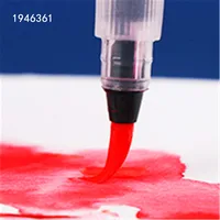 6 numbers Watercolor Brush pen Art Markers Water Tank Calligraphy Drawing Pen Beginner gift 3