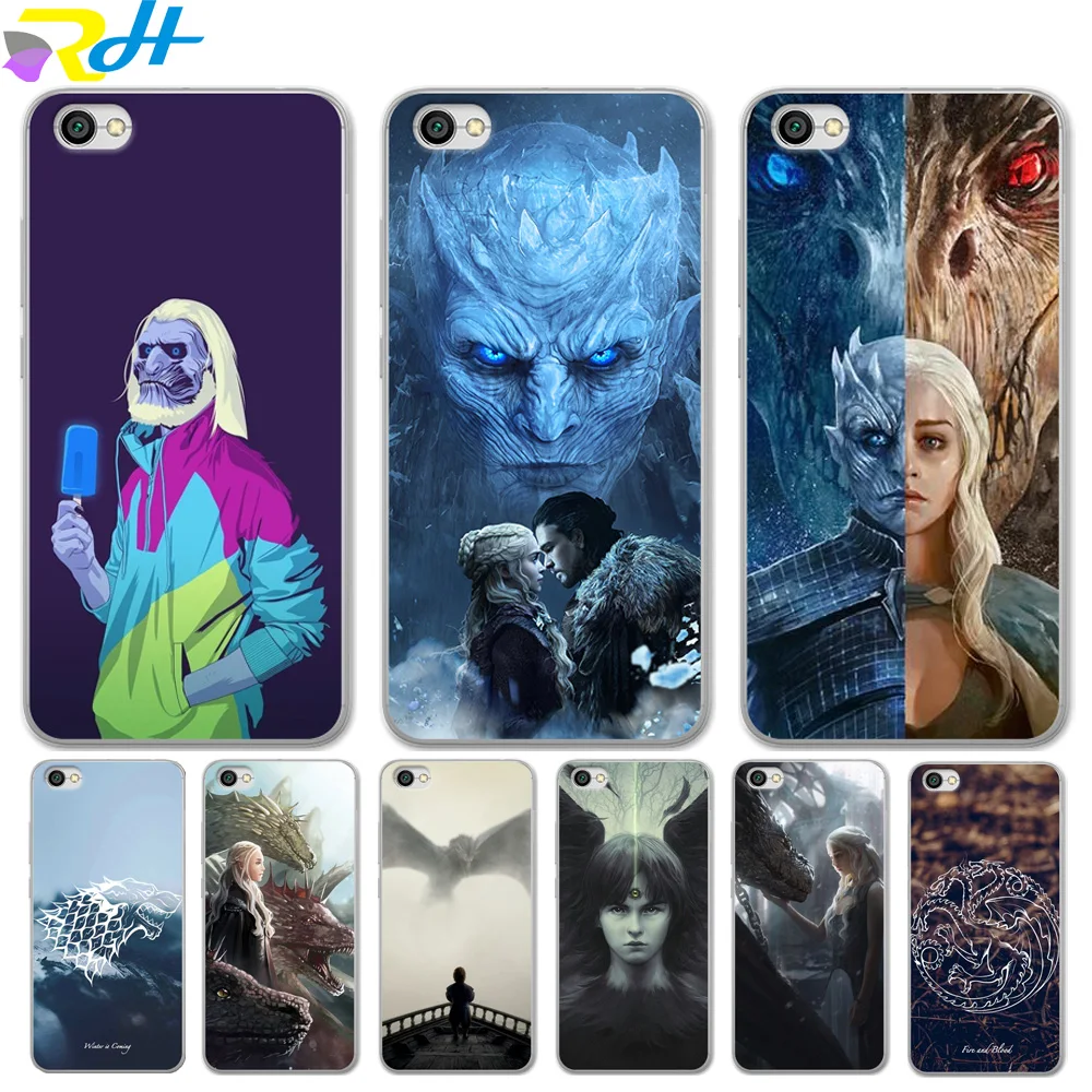

For xiaomi A2 Coque Etui silicone soft shell Fashion Game Thrones Season 8 cover For xiaomi mi 5X 6 8 A2 Lite case