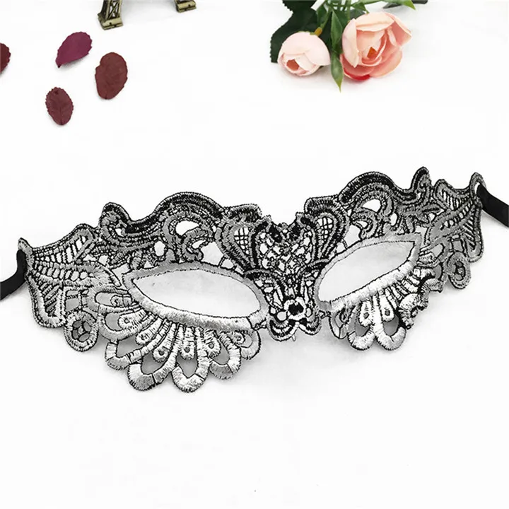2 Lace Mask For Women Party Decorations Adult Multicolor Sexy Half Face Masks  Masquerade Halloween Mask Party Supplies