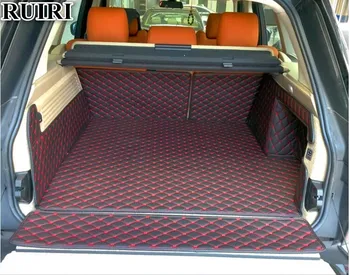 

Top quality! Special car trunk mats for Land Rover Range Rover L405 long model 2019-2013 waterproof boot carpets cargo liner mat