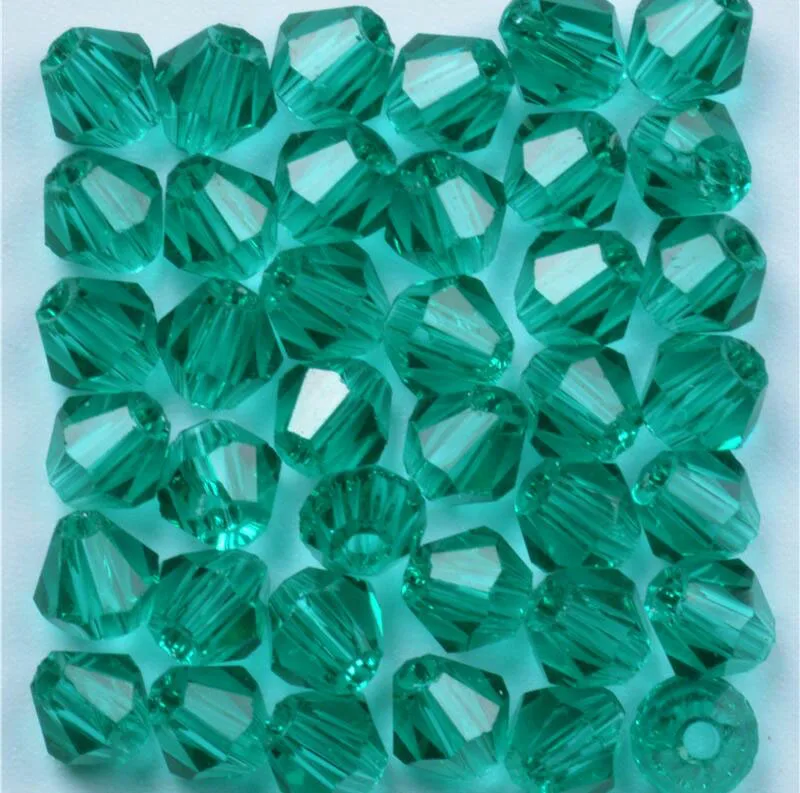 100pcs/Bag Grade AAA 4mm 5301 Seed Bicone Bead Wholesale 4 mm Bicone Roundlle Glass Crystal Beads 30 Color Pick 