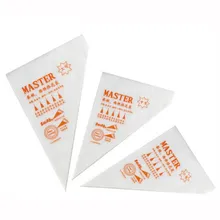 IVYSHION 100 шт инструменты для выпечки тортов украшения Сумки Обледенение Кондитерские мешки для торта помадка крем Кондитерская насадка одноразовый мешок для теста