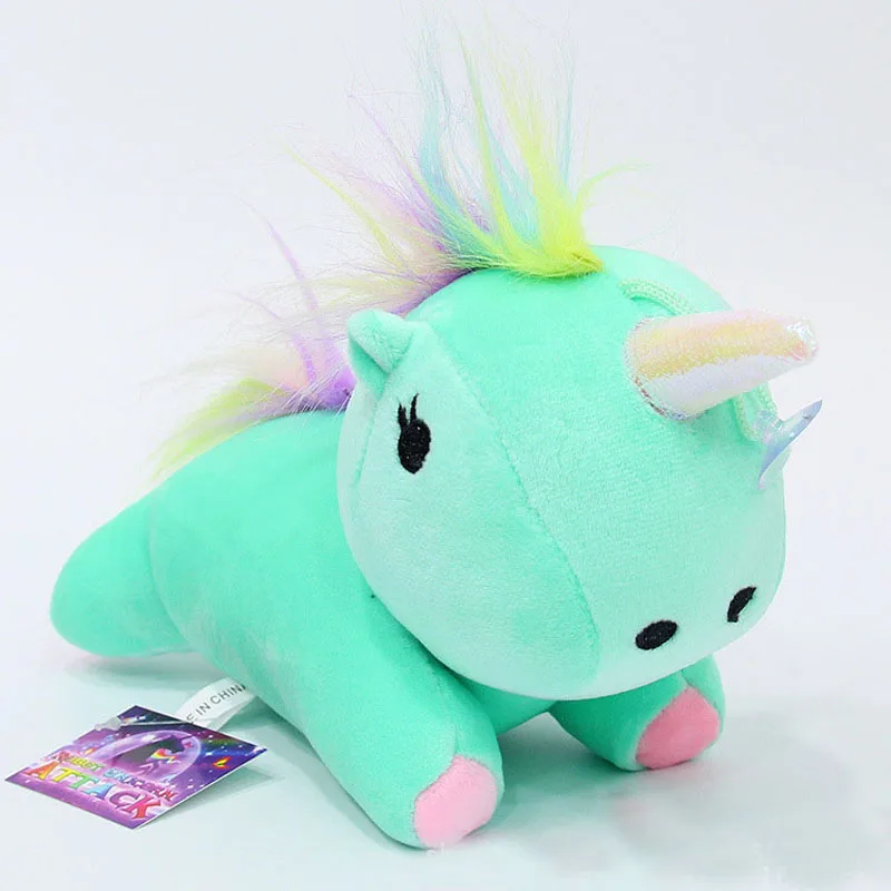 Cartoon Unicorn Stuffed Doll Small Cute Plush Doll Pillow Rainbow Birthday Gift Doll (3)