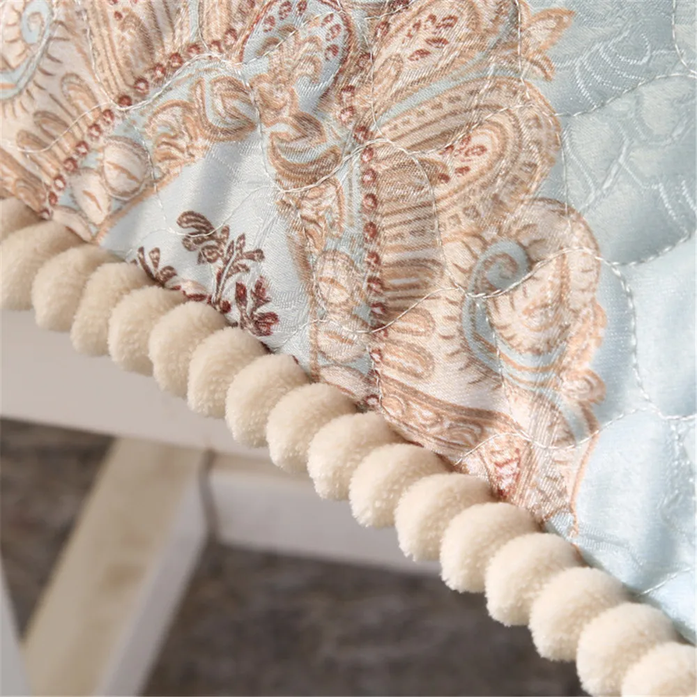 Королевский цветок вышивка 48x48 см бархат смешивания ткань наволочки для дивана подушка для кровати наволочка домашний декор Almofada-01