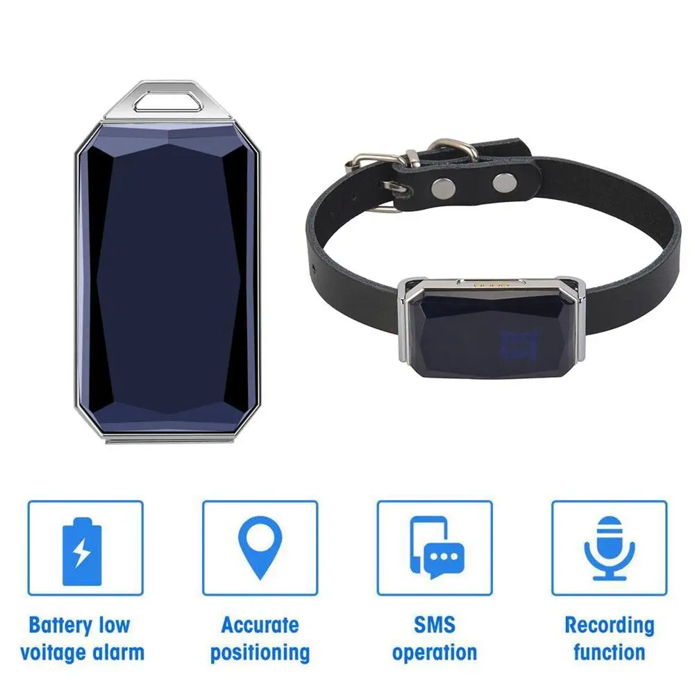 

Car Keychain IP67 Waterproof Fashion Gemstone Pendant GSM AGPS WiFi LBS SOS Mini GPS Keys Tracker Locator For Old Man Children