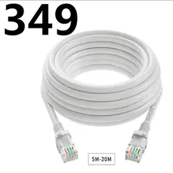 Высокая Скорость 1000 м RJ45 CAT6 Ethernet LAN UTP Патч-маршрутизатор kable 1 M 349