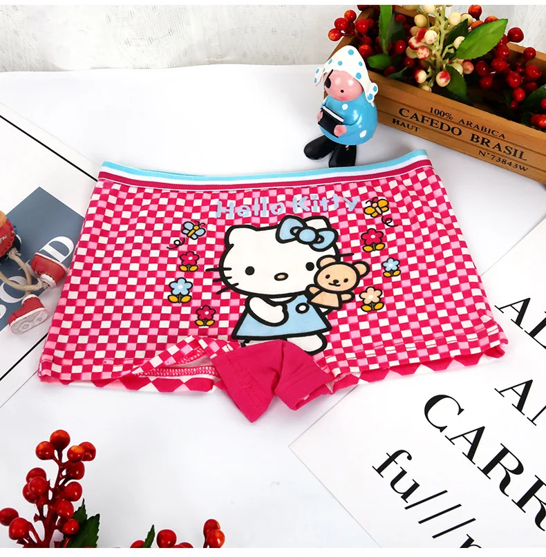 

Kaguster 4PCS panties for girls underwear BABY KIDS teen teenage kitty minnie culotte fille bragas knickers majtki clothes