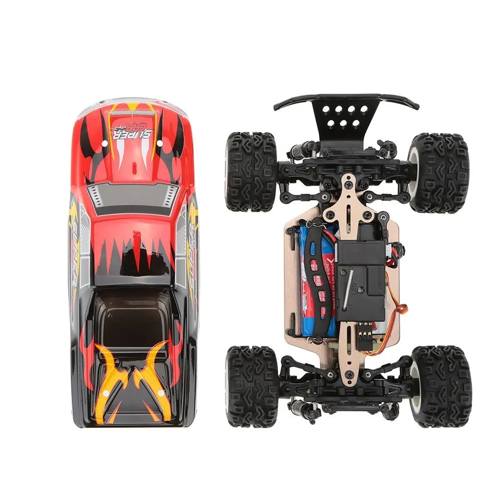 WLtoys A212 1/24 2,4G электрический шлифовальный станок для матовый 4WD дистанционное управление внедорожник Monster RTR