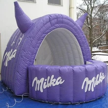 Funy надувной киоск бар, концессия стенды, всплывающие барная стойка с занавеской для праздника промотирования