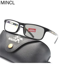 Переходные солнцезащитные очки для чтения фотохромные очки для мужчин дальнозоркость с диоптриями наружные квадратные очки для пресбиопии NX