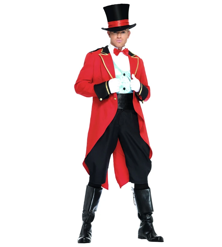 Mens Circus Ringmaster Lion Tamer Costume Tuxedo Tail Jacket Coat Mens Circus Costume Costume Tuxedo Costume Costumecostumes Circus Aliexpress