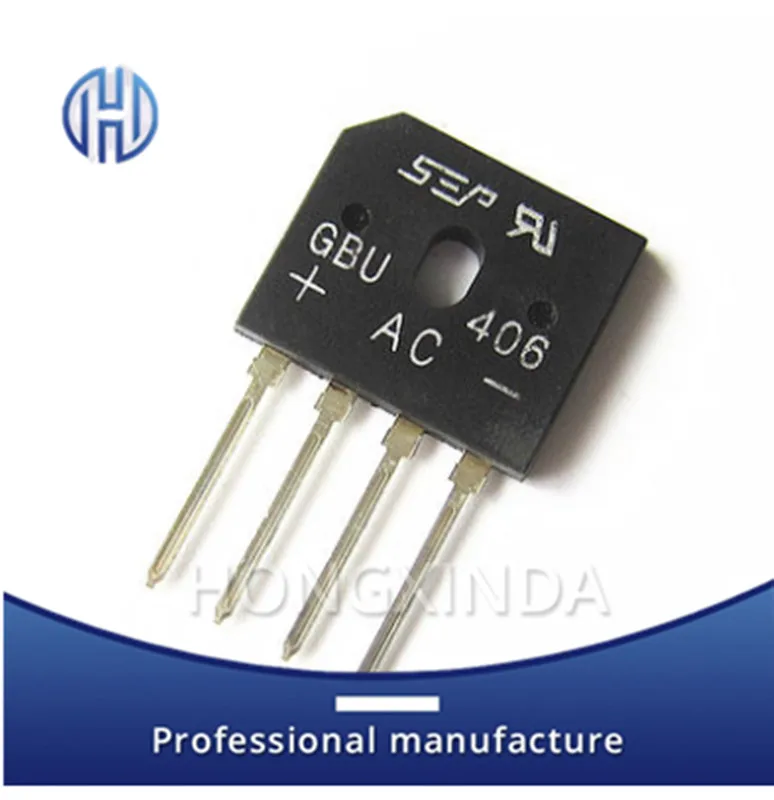 MCIGICM 10PCS 4A 600V GBU406 | Электроника