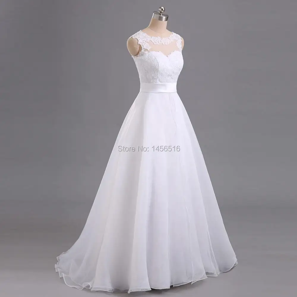 Menoqo 2018 индивидуальный заказ Формальные Свадебные платья Vestido De Noiva Casamento органза Кружево Robe De Mariage Невесты Сделано в Китае