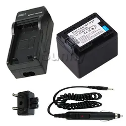 BP-727 Батарея + Зарядное устройство для Canon LEGRIA HF R36, R37, R38, R46, R48, R306, R406 и LEGRIA HF M52, M56, M506, M60 HD видеокамера