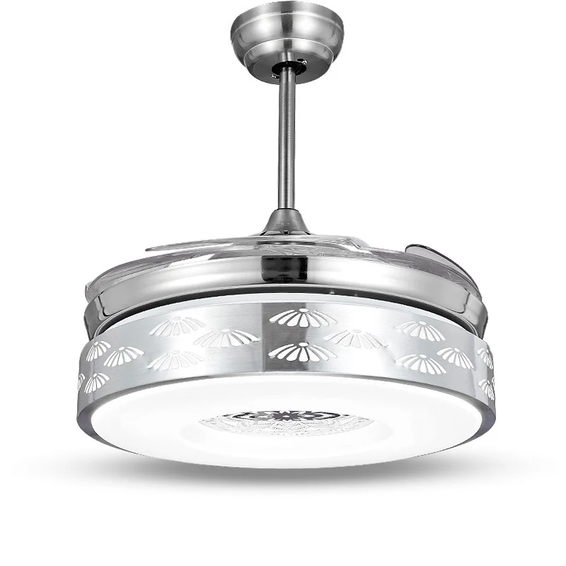 Us 246 0 Ceiling Fan Light Led Invisible Ceiling Light Remote Control Ceiling Lamp 36 Inch 42 Inch 110v 220v In Ceiling Fans From Lights Lighting