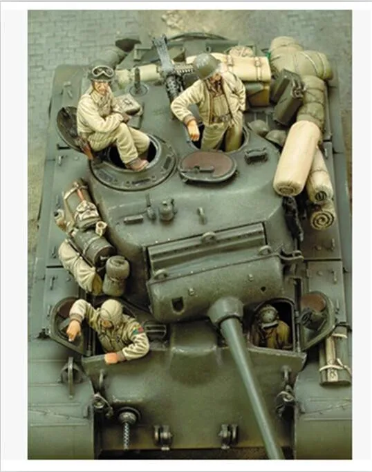 Набор неокрашенных модельная фигурка из смолы 1/35 | Игрушки и хобби