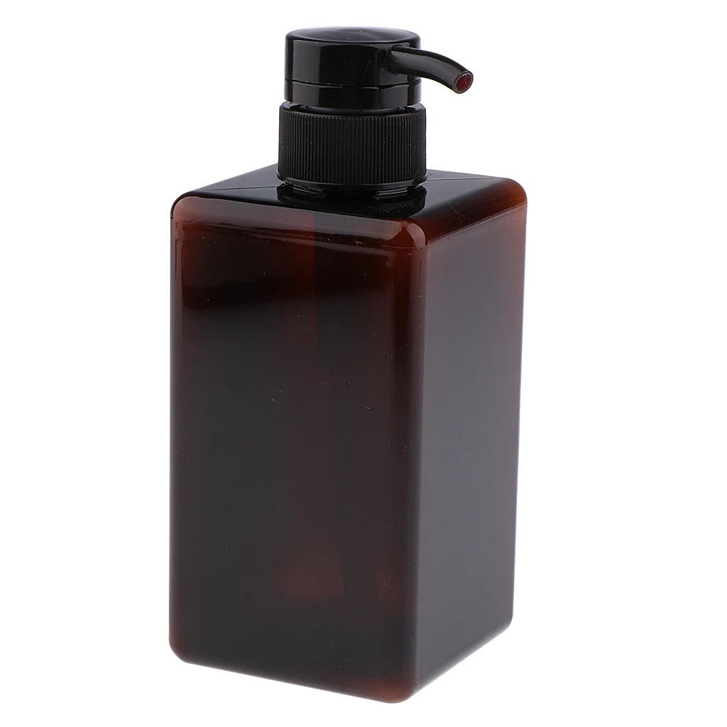 Refillable Empty Bottles Shampoo/Liquid Traveling Bottles Pump Container Bottle Set 450ml for Lotion Body Wash Massage Oils