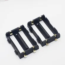 MasterFire 20pcs/lot 2 X 26650 Black Battery Case Holder SMD SMT Storage Box With Bronze Pins For 26650 Rechargeable Batteries MasterFire 20pcs/lot 2 X 26650 Black Battery Case Holder SMD SMT Storage Box With Bronze Pins For 26650 Rechargeable Batteries