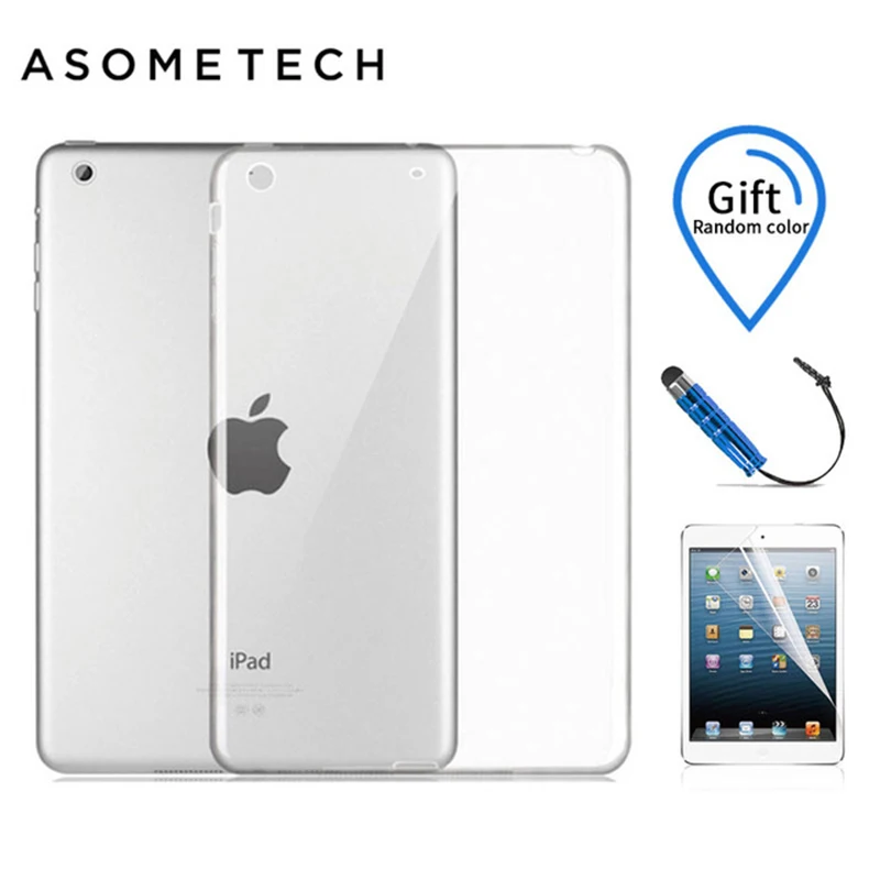Прозрачный чехол из ТПУ для ipad Air 1 2 3 mini 4 5 прозрачная задняя крышка планшета pro 9 7 11