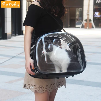 

Petshy Pet Dog Carrier Bags Backpack Portable Puppy Kitten Outdoor Travel Handbag Small Dogs Cats Carrying Mesh Shoulde Bag