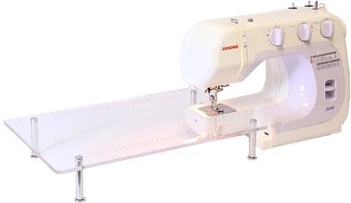 Новая модель раздвижной стол для JANOME 2039 2049 392 3022 размер 50x30 см прозрачная