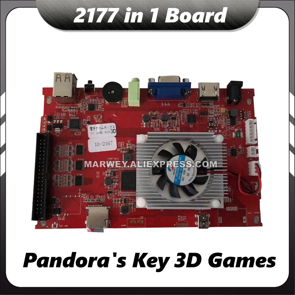 Pandora's Key 7 аркадная игра материнская плата консоль VGA выход Jamma PCB Board 2177 в 1 мульти