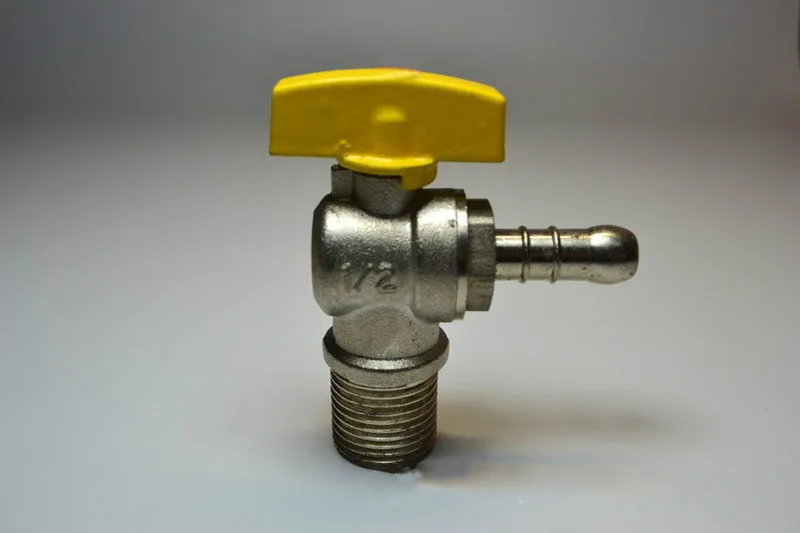 Газовый шаровой кран газовая плита адаптер природного газа шланга фитинги газ запорный шаровой клапан с наружной резьбой 1/2 дюйма