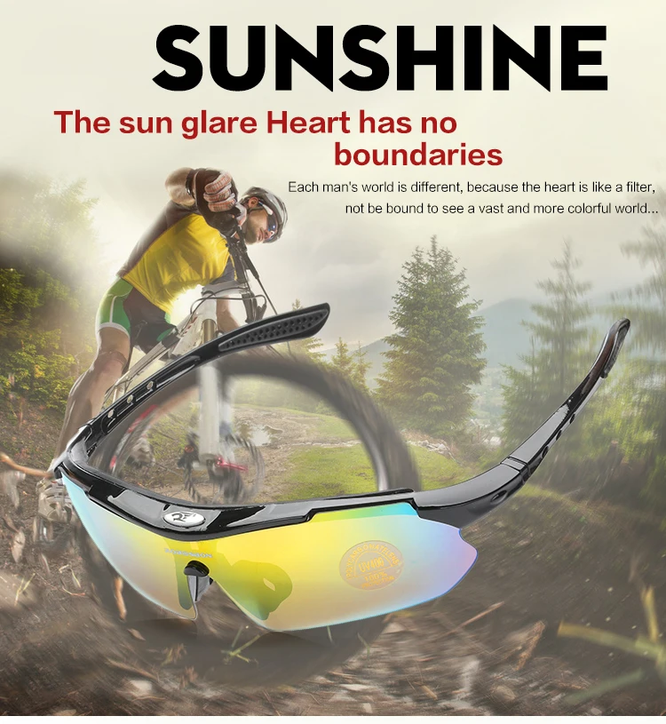 Спортивные солнцезащитные очки для пеших прогулок, альпинизма, UV400, походные очки, PC объектив, защита для глаз, унисекс, oculos de sol masculino