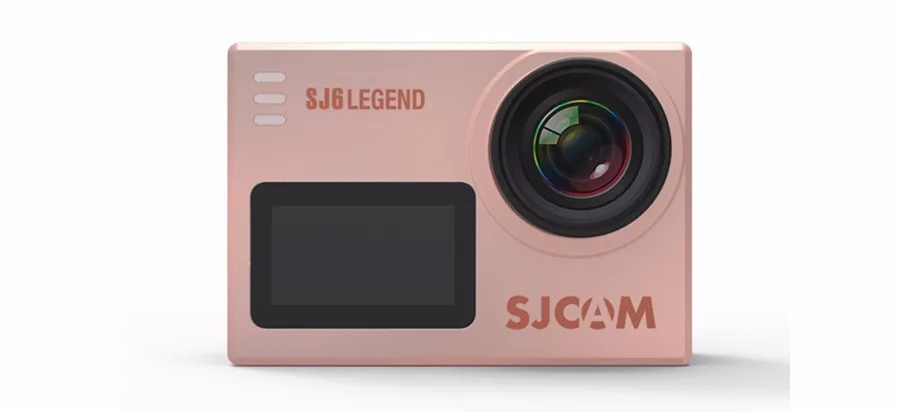 SJCAM SJ6 Legend экшн-камера с дистанционным управлением, Спортивная DV 4K 24FPS RAW двойные экраны с SJ-GIMBAL2, ручной монопод с дистанционным управлением