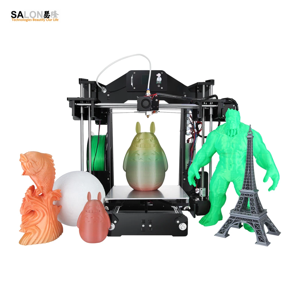 Sinis Z1 Acrylic Frame High Precision 3d Printer DIY Kit LCD Hot Sell Machine Larger Print