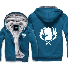 Горячие Зимние толстовки Толстовка для мужчин милые повседневные мужские куртки с капюшоном Сказочный хвост цвет два