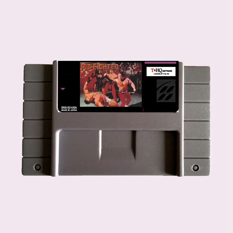 Высококачественная 16-битная игровая карта питист NTSC Big Gray для игровой версии США |