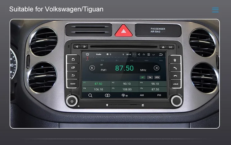 Discount Isudar 2 Din Auto Radio Android 9 For VW/Volkswagen/POLO/Golf/Skoda/Octavia/Seat/Leon GPS Car Multimedia RAM 4GB DVD Player DSP 7