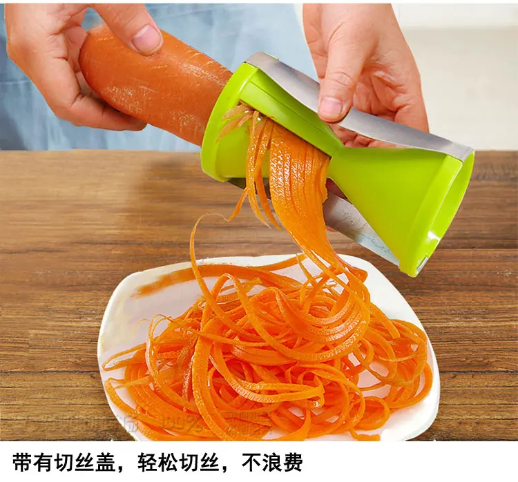 Free ship creative kitchen multifunction device shredded spiral