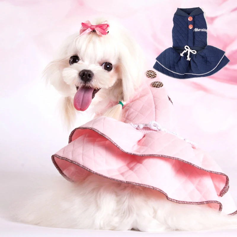 Dog Puppy Dress Tutu Skirt Dog Pet Cat Luxury Princess Wedding Party