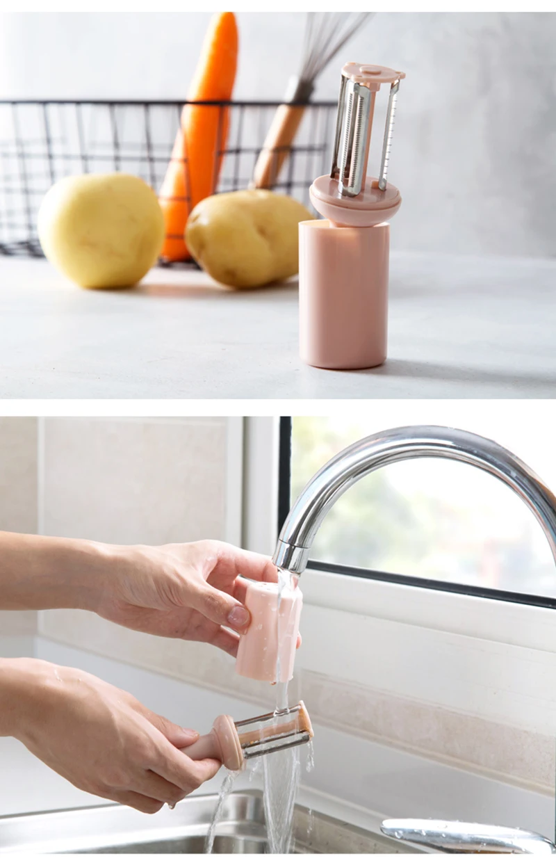 TUUTH Multifunctional Vegetable Peelers 3 Blade Designs for GraterPeelerCutter Creative Style Kitchen Tools Accessories B8