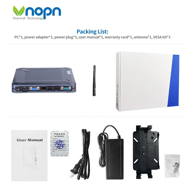 Мини ПК Celeron J1900 четырехъядерный процессор макс. 2 41 ГГц Intel HD Graphics Barebone 1080P HTPC ТВ