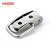 NAIERDI J107 Hardware Cabinet Boxes Spring Loaded Latch Catch Toggle Hasp 46*21 Mild Steel Hasp For Sliding Door Simple Window ► Photo 3/6