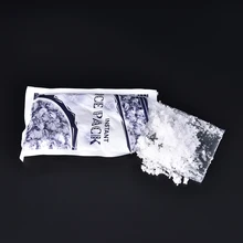 11.5X 15 см одноразовый ПВХ мешок льда пакет мгновенного охлаждения скорость холодного льда мешок солнечный удар