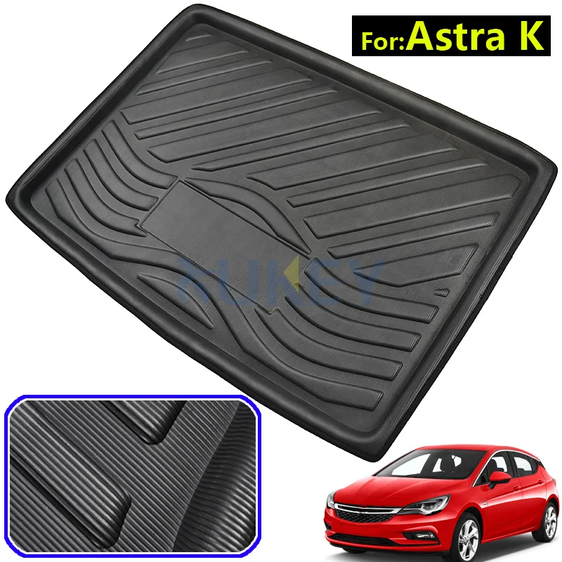 Поднос для багажника Opel Vauxhall Holden Astra K BK 2015 2019 поднос напольный коврик чемодана Kick