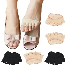 Женские полезные прочные носки без пальцев, летние носки для пилатеса, женская обувь, пять пальцев, противоскользящие носки с открытым носком, Новинка