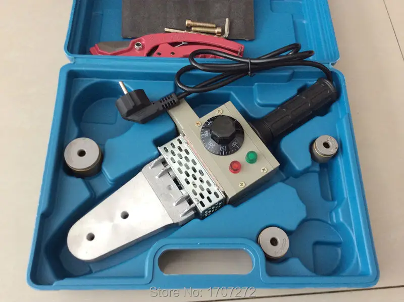 Boutique de Plástico Controle de Temperatura Máquina de Solda Soldador 220 v 600 w Ppr Quente Plastic Welding 20 - 32 mm - Image 3